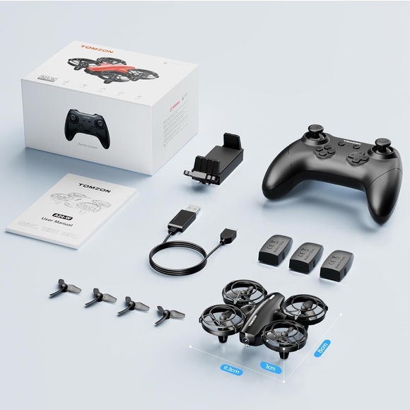 Black Mini Drone TOMZON - Picture 2 of 4